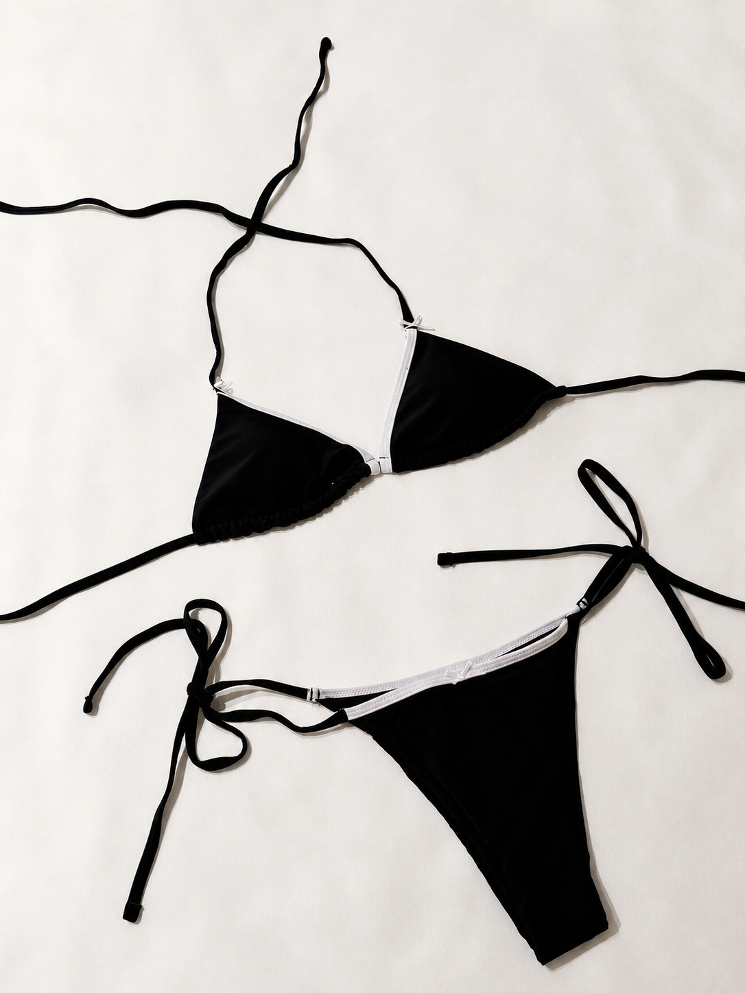 Black Bow Bikini